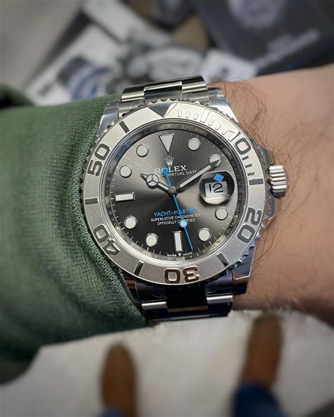 rolex yacht master 40 rhodium price|yacht master 40 Rolex price.